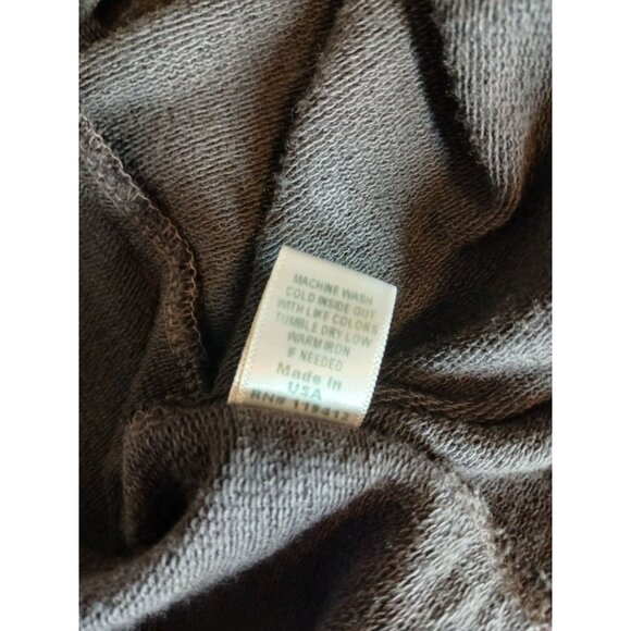 Monrow Black Ribbed Tank Dress Ruched Side Sleeveless Size M Racer Back Body Con - Picture 14 of 16